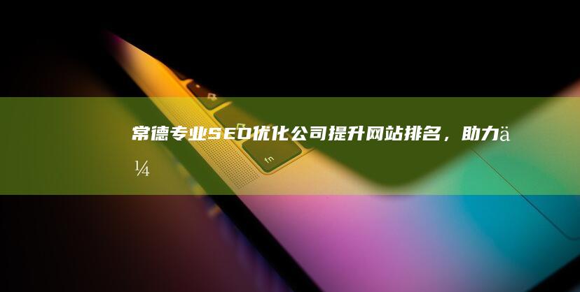 常德专业SEO优化公司：提升网站排名，助力企业成长